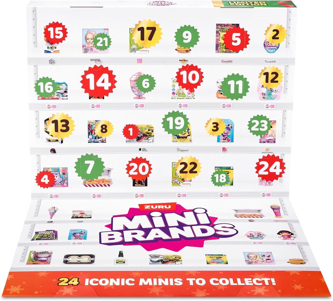 Mini Brands Advent Calendar — 24 Minis — view 3