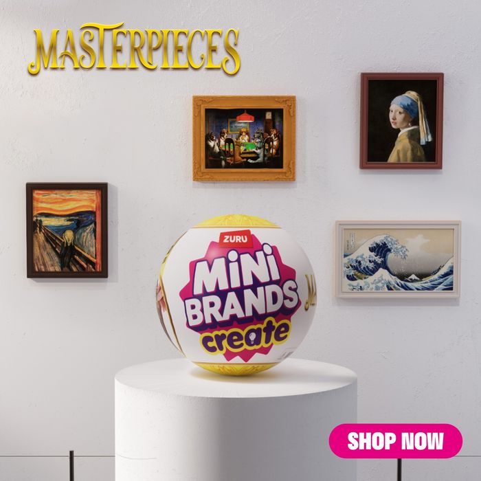 Masterpieces Mini Brands line
