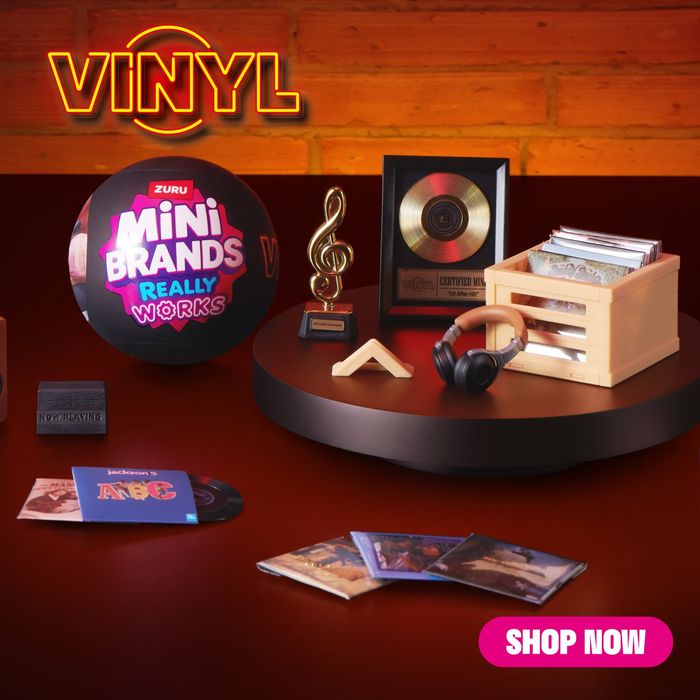 Vinyl Mini Brands line