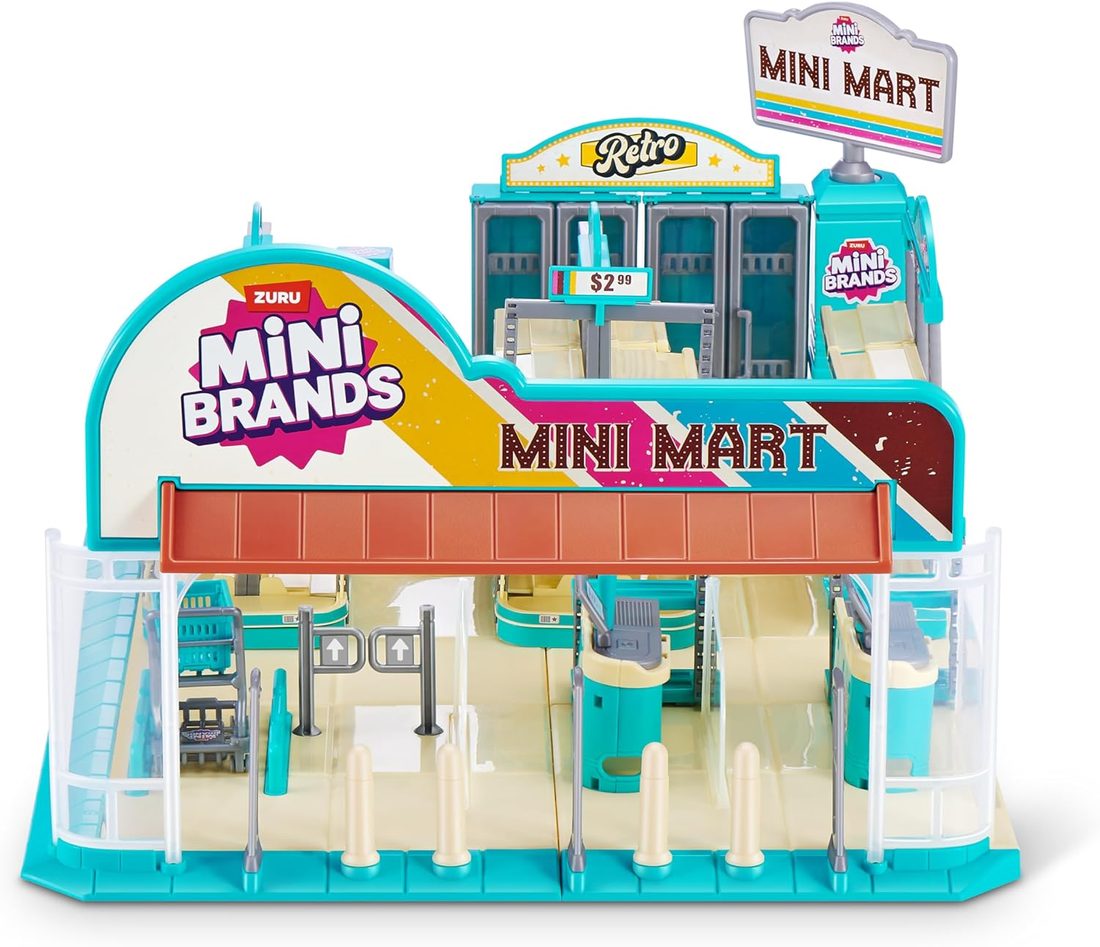 Retro Mini Mart Playset by Mini Brands